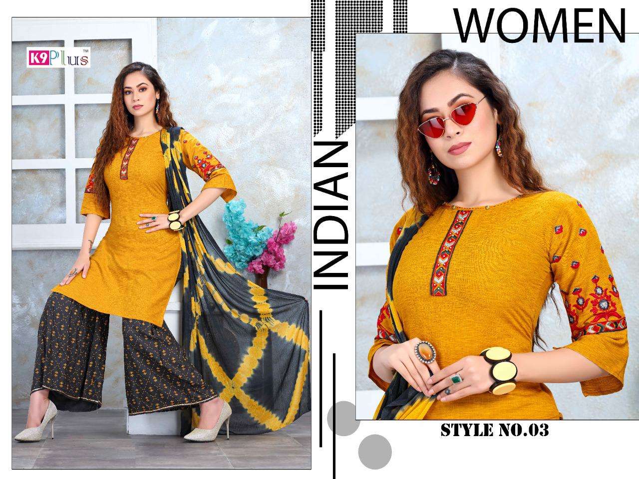ANAMIKA VOL-2 BY K9 PLUS 01 TO 08 SERIES BEAUTIFUL SUITS COLORFUL STYLISH FANCY CASUAL WEAR & ETHNIC WEAR HEAVY RAYON EMBROIDERED DRESSES AT WHOLESALE PRICE