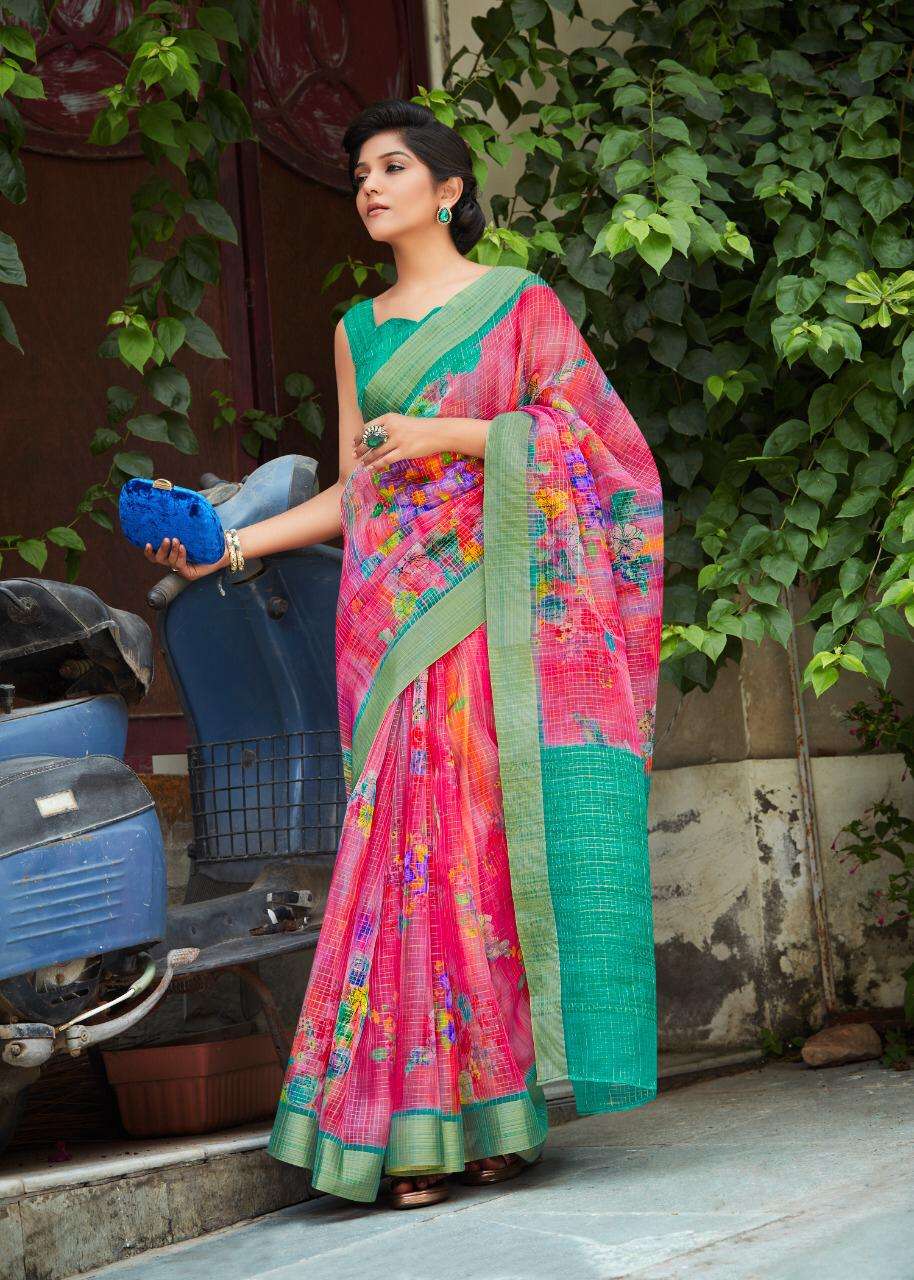 CARTELL SILK BY SHREYANS 01 TO 12 SERIES INDIAN TRADITIONAL WEAR COLLECTION BEAUTIFUL STYLISH FANCY COLORFUL PARTY WEAR & OCCASIONAL WEAR ORGANZA DIGITAL PRINT SAREES AT WHOLESALE PRICE