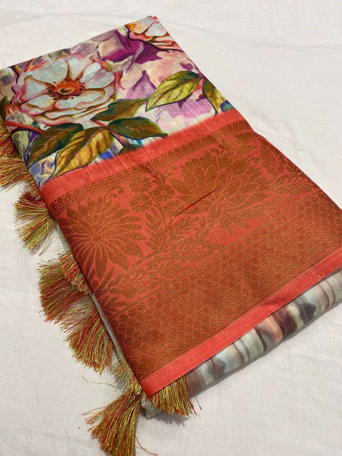 PLATINUM LINEN BY MYRA 01 TO 11 SERIES INDIAN TRADITIONAL WEAR COLLECTION BEAUTIFUL STYLISH FANCY COLORFUL PARTY WEAR & OCCASIONAL WEAR LINEN SAREES AT WHOLESALE PRICE