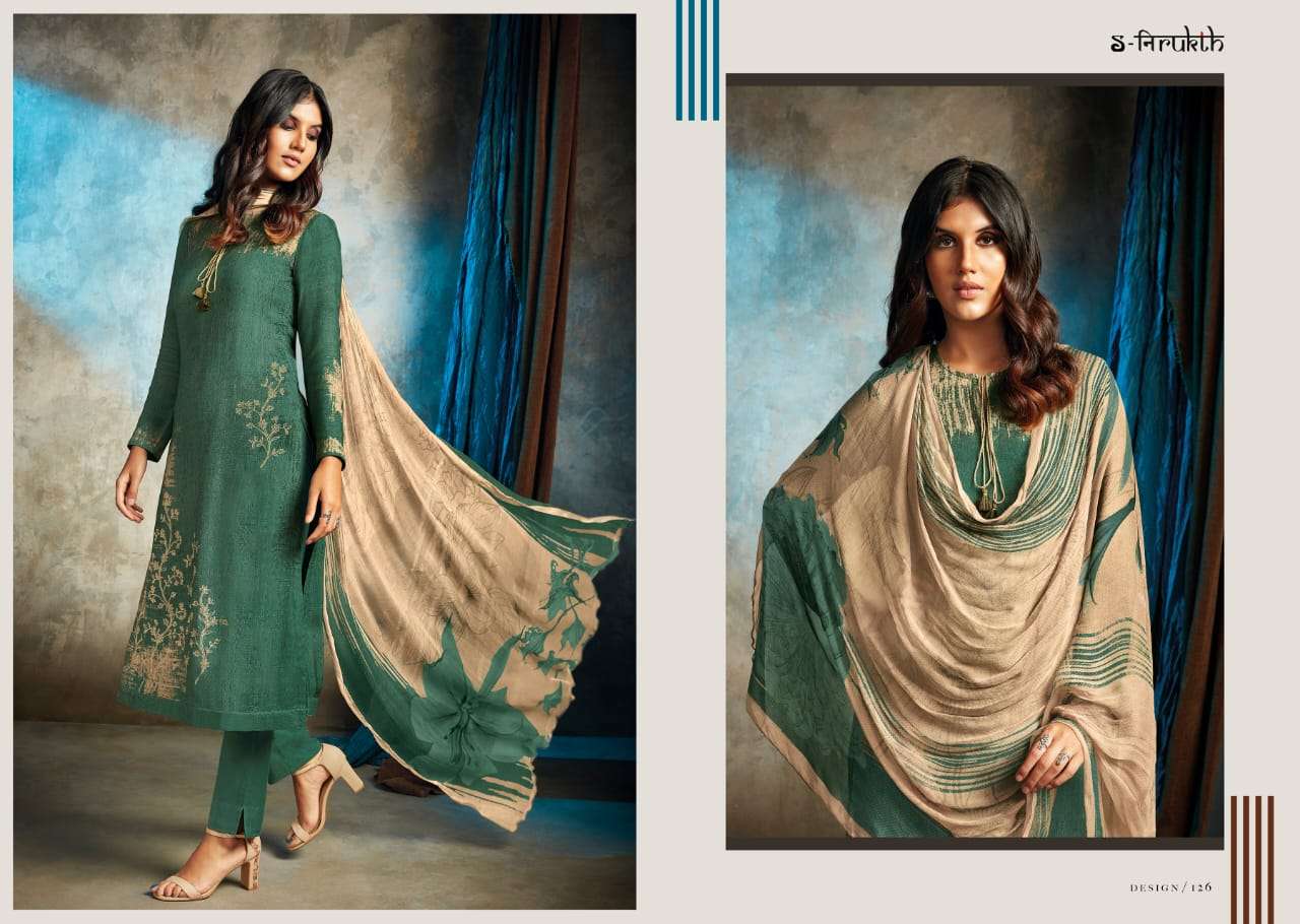 Maheera By S-Nirukth Beautiful Stylish Suits Fancy Colorful Casual Wear & Ethnic Wear & Ready To Wear Pashmina Twill Print With Embroidery Dresses At Wholesale Price