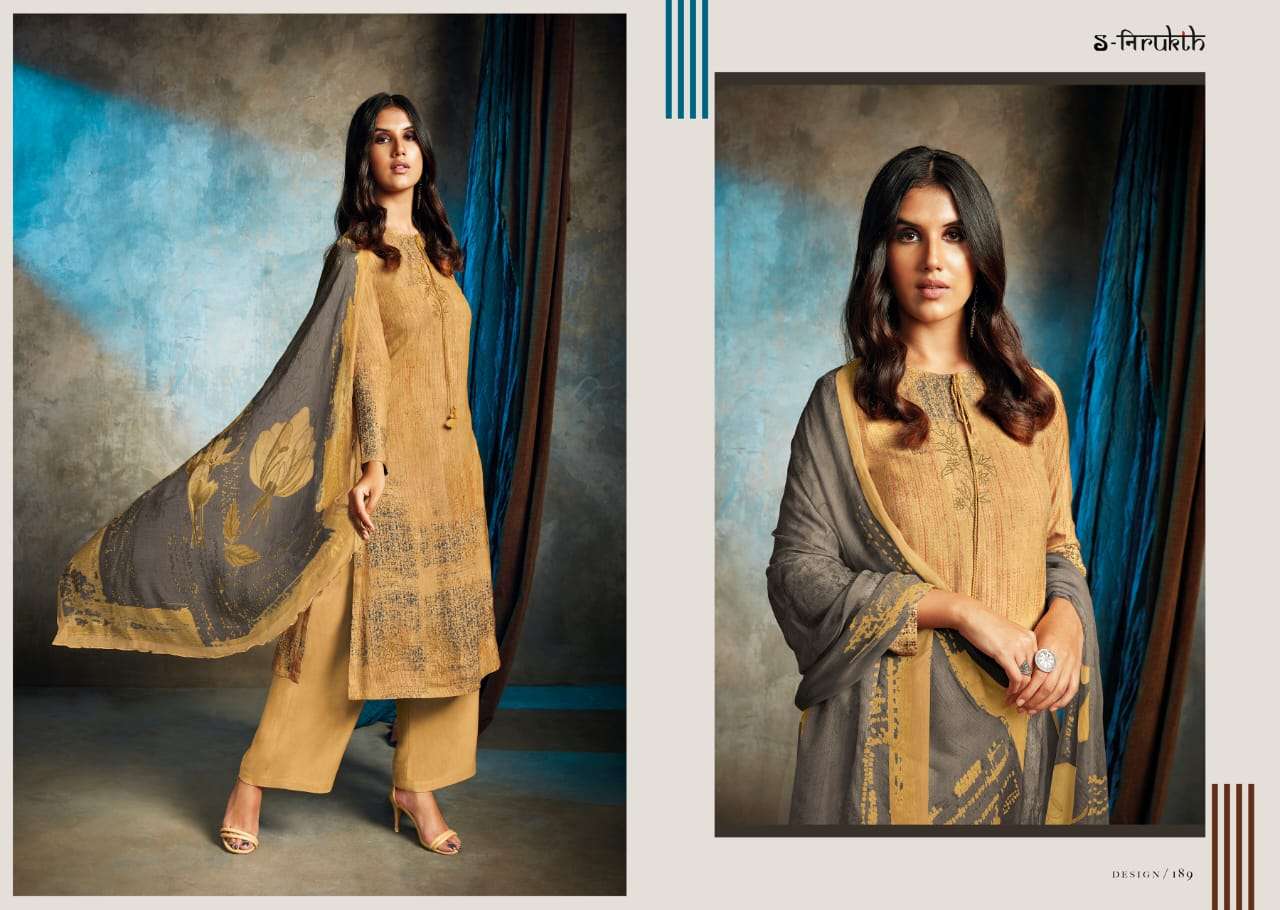 Maheera By S-Nirukth Beautiful Stylish Suits Fancy Colorful Casual Wear & Ethnic Wear & Ready To Wear Pashmina Twill Print With Embroidery Dresses At Wholesale Price