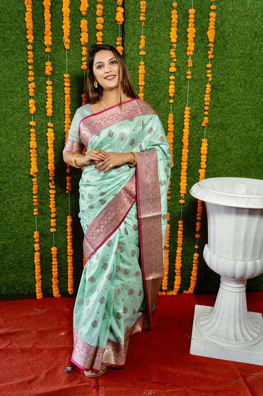 DEVYANI BY FASHID WHOLESALE 01 TO 02 SERIES INDIAN TRADITIONAL WEAR COLLECTION BEAUTIFUL STYLISH FANCY COLORFUL PARTY WEAR & OCCASIONAL WEAR BANARASI SILK SAREES AT WHOLESALE PRICE
