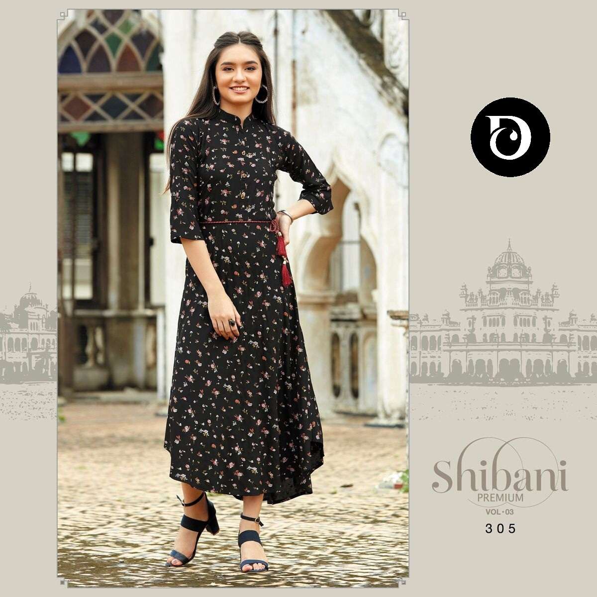 SHIBANI PREMIUM VOL-3 BY RANGMAYA 301 TO 310 SERIES DESIGNER STYLISH FANCY COLORFUL BEAUTIFUL PARTY WEAR & ETHNIC WEAR COLLECTION RAYON PRINT KURTIS AT WHOLESALE PRICE