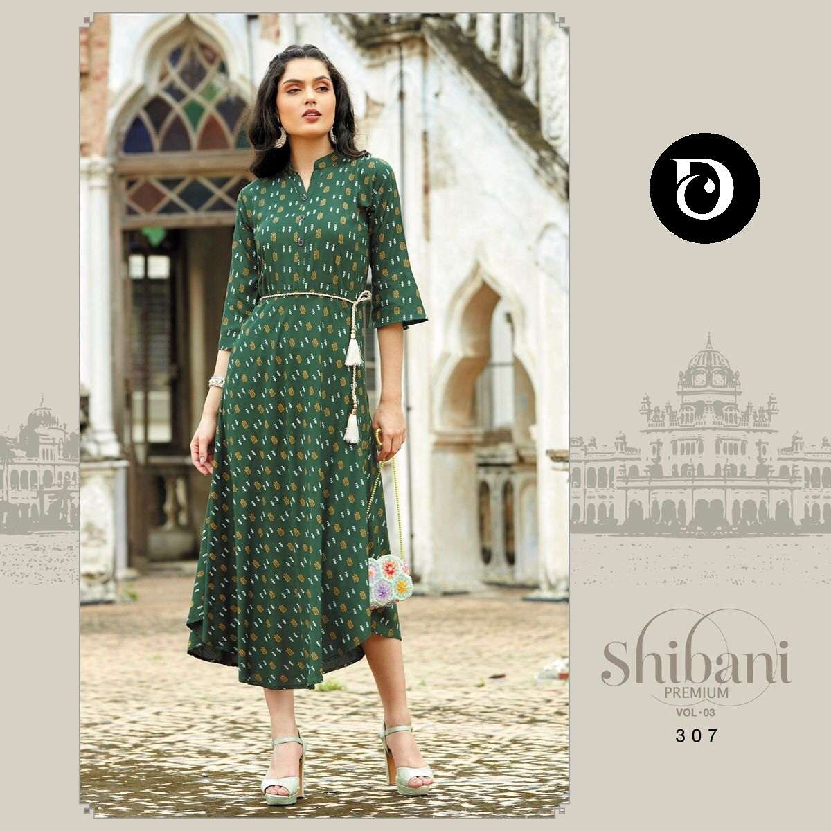 SHIBANI PREMIUM VOL-3 BY RANGMAYA 301 TO 310 SERIES DESIGNER STYLISH FANCY COLORFUL BEAUTIFUL PARTY WEAR & ETHNIC WEAR COLLECTION RAYON PRINT KURTIS AT WHOLESALE PRICE