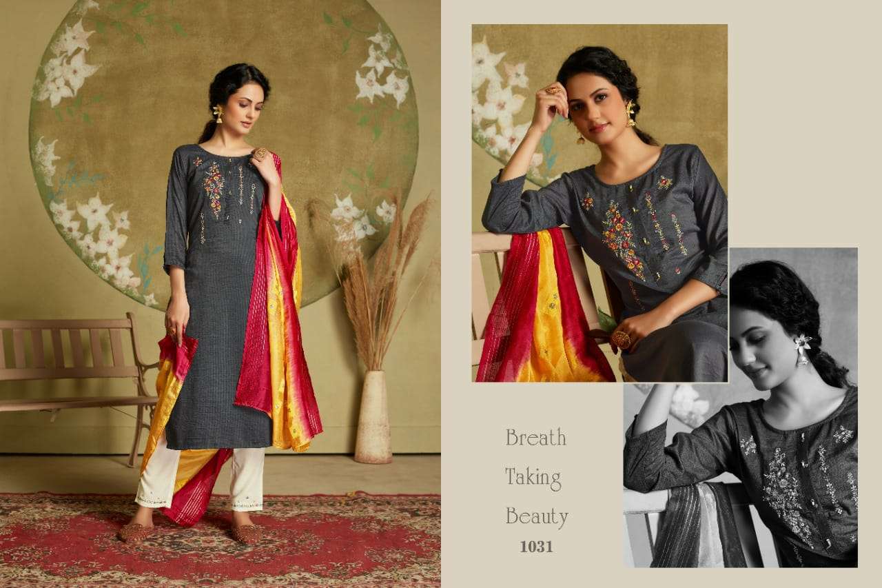 POETRY BY SNAPSTYLE 1031 TO 1036 SERIES BEAUTIFUL SUITS COLORFUL STYLISH FANCY CASUAL WEAR & ETHNIC WEAR PREMIUM SILK DRESSES AT WHOLESALE PRICE