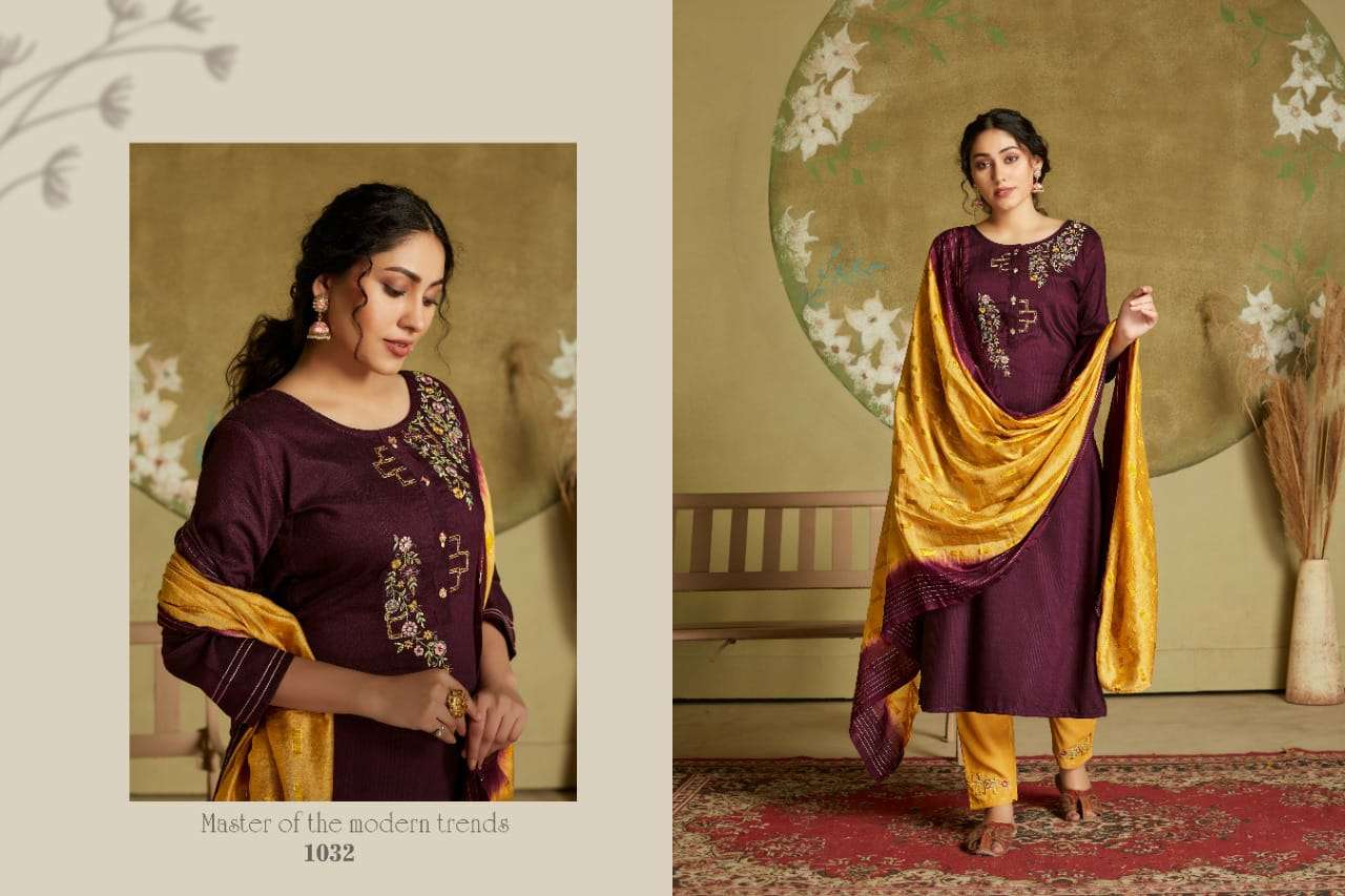 POETRY BY SNAPSTYLE 1031 TO 1036 SERIES BEAUTIFUL SUITS COLORFUL STYLISH FANCY CASUAL WEAR & ETHNIC WEAR PREMIUM SILK DRESSES AT WHOLESALE PRICE