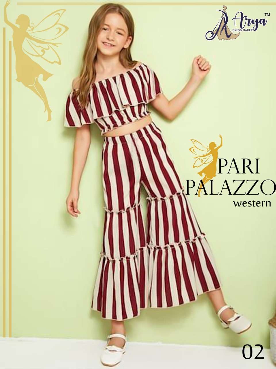 PARI PALAZZO BY ARYA DRESS MAKER 01 TO 06 SERIES DESIGNER STYLISH FANCY COLORFUL BEAUTIFUL PARTY WEAR & ETHNIC WEAR COLLECTION MIX RAYON KURTIS WITH BOTTOM AT WHOLESALE PRICE