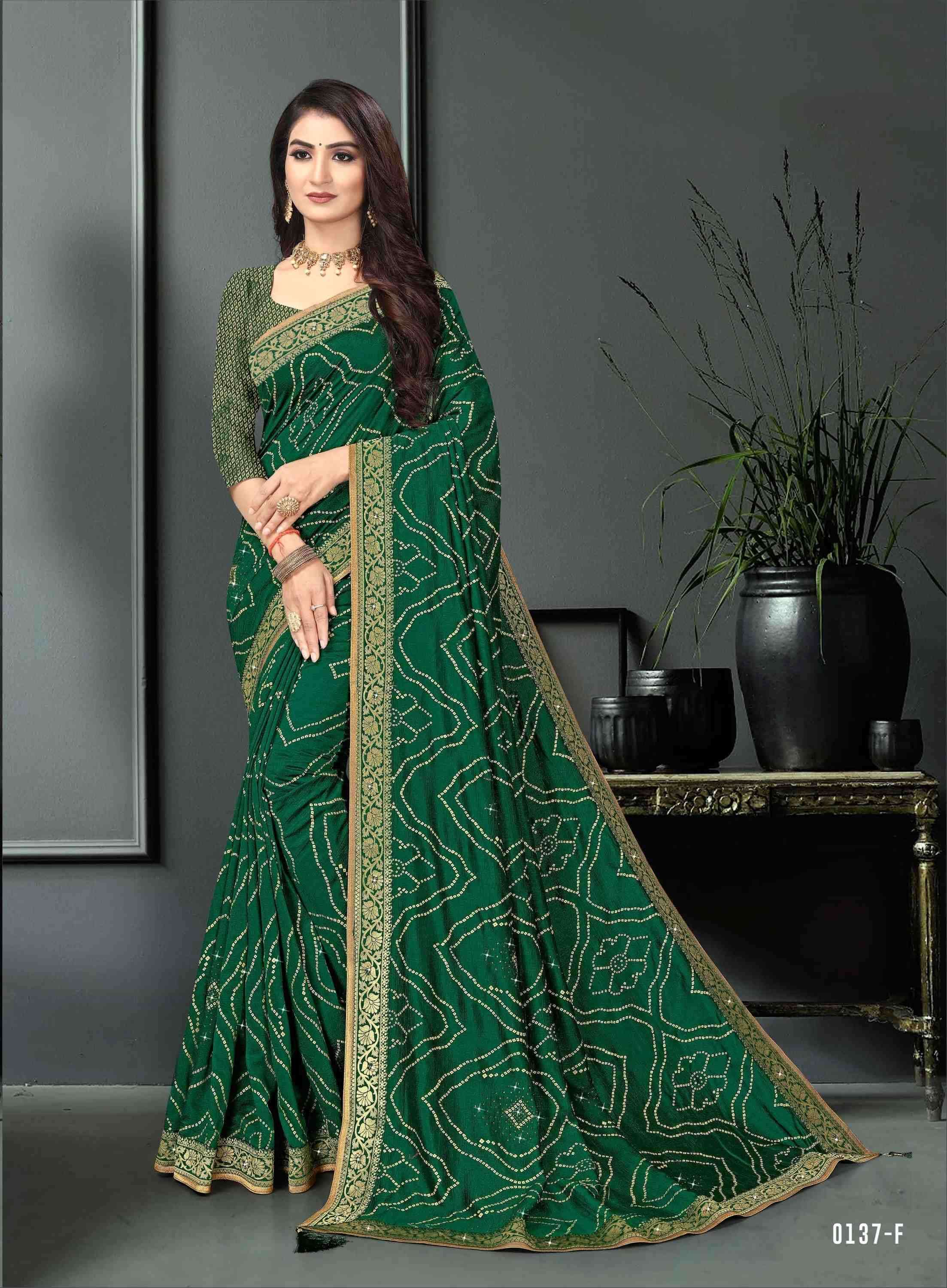 VAYU PUTRA BY INDIAN WOMEN 0137-A TO 0137-F SERIES INDIAN TRADITIONAL WEAR COLLECTION BEAUTIFUL STYLISH FANCY COLORFUL PARTY WEAR & OCCASIONAL WEAR VICHITRA SAREES AT WHOLESALE PRICE