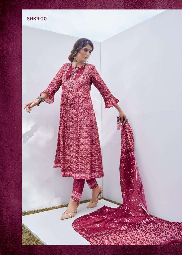 KORA BY SHICHI 20 TO 24 SERIES BEAUTIFUL SUITS COLORFUL STYLISH FANCY CASUAL WEAR & ETHNIC WEAR MUSLIN DIGITAL PRINT DRESSES AT WHOLESALE PRICE