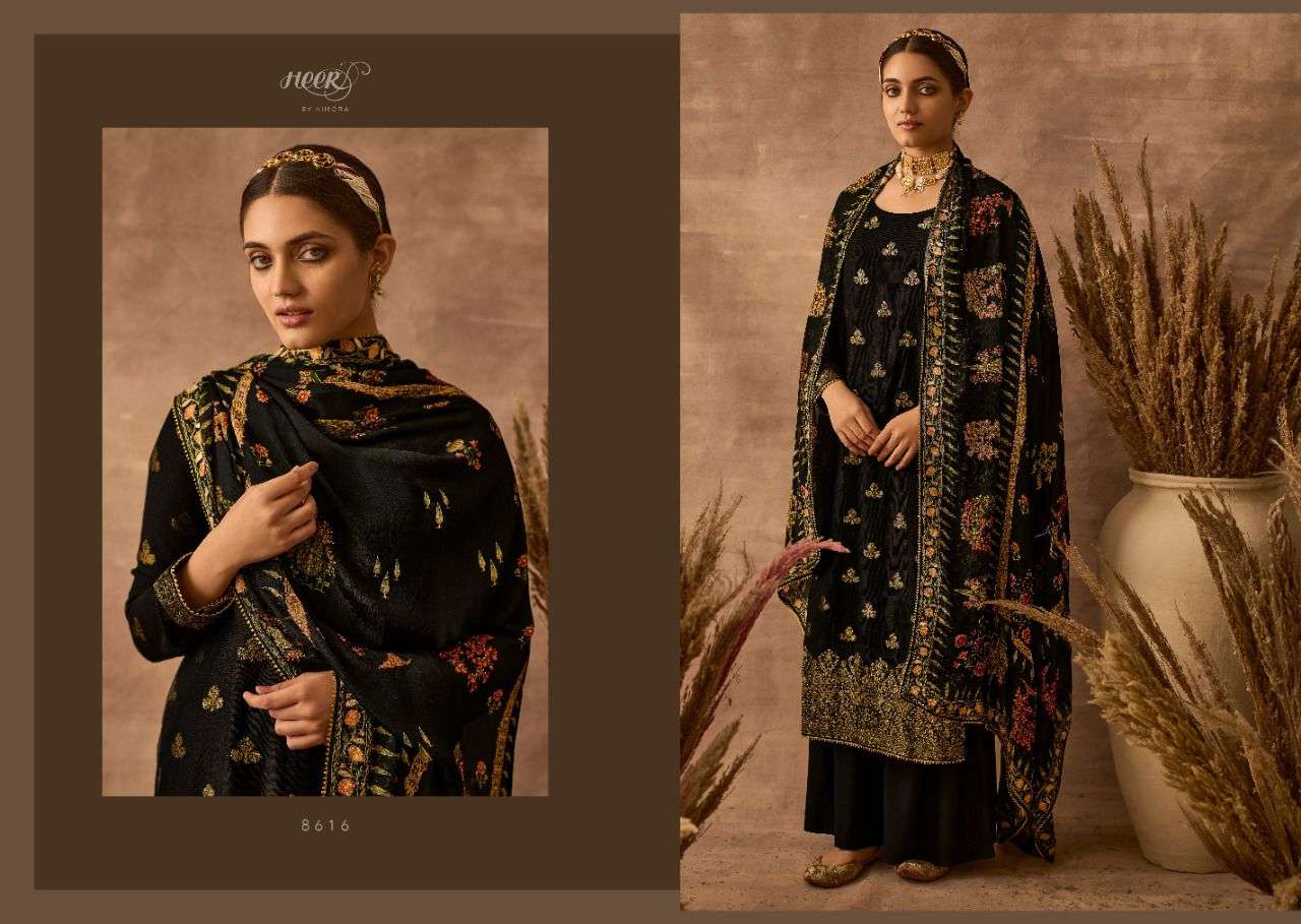 ODHINI BY KIMORA FASHION 8611 TO 8618 SERIES BEAUTIFUL SUITS COLORFUL STYLISH FANCY CASUAL WEAR & ETHNIC WEAR PURE DOLA SILK JACQUARD DRESSES AT WHOLESALE PRICE