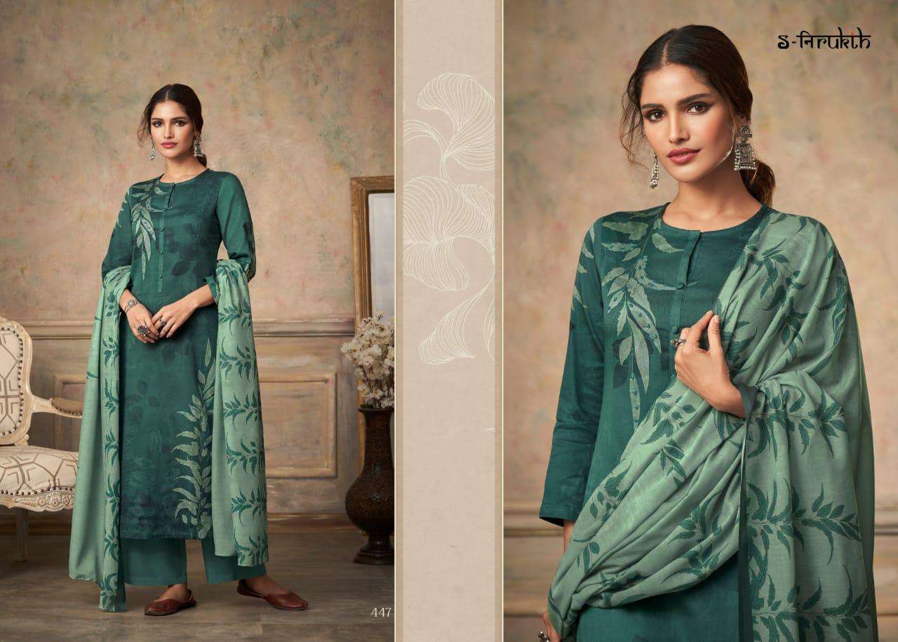 SEHER BY S-NIRUTH BEAUTIFUL STYLISH SUITS FANCY COLORFUL CASUAL WEAR & ETHNIC WEAR & READY TO WEAR PASHMINA PRINT DRESSES AT WHOLESALE PRICE