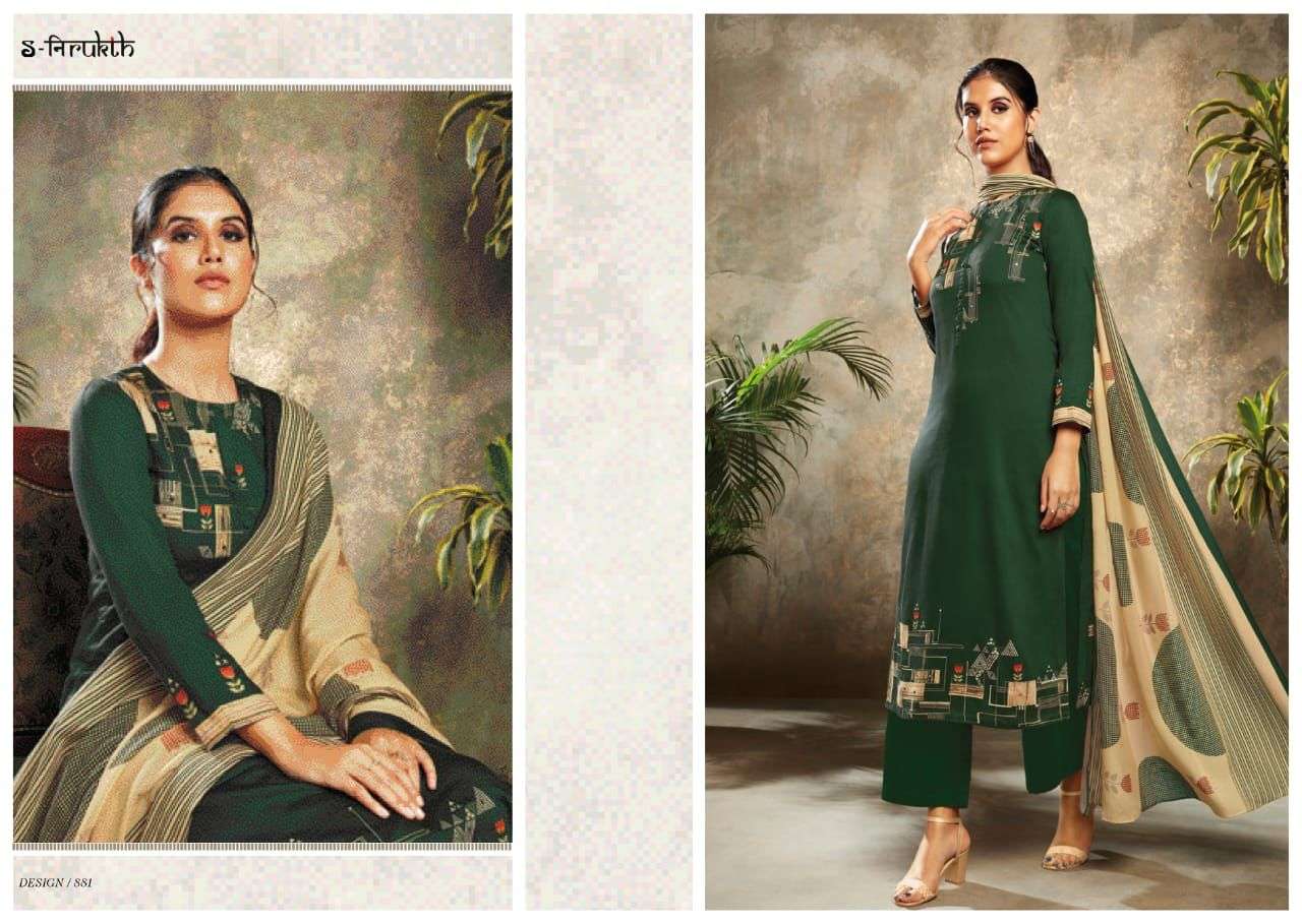 ALIZA BY S-NIRUKTH BEAUTIFUL SUITS COLORFUL STYLISH FANCY CASUAL WEAR & ETHNIC WEAR COTTON SATIN PRINT DRESSES AT WHOLESALE PRICE