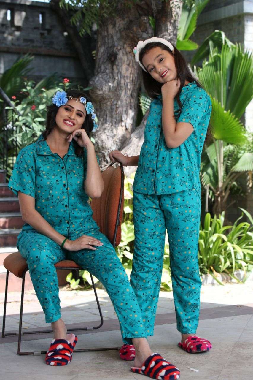 NAIKA VOL-8 BY PAAVI 801 TO 808 SERIES BEAUTIFUL STYLISH FANCY COLORFUL CASUAL WEAR & ETHNIC WEAR RAYON PRINT NIGHT SUITS AT WHOLESALE PRICE