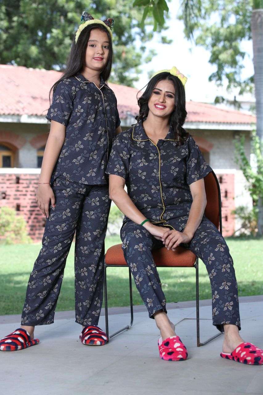 NAIKA VOL-8 BY PAAVI 801 TO 808 SERIES BEAUTIFUL STYLISH FANCY COLORFUL CASUAL WEAR & ETHNIC WEAR RAYON PRINT NIGHT SUITS AT WHOLESALE PRICE