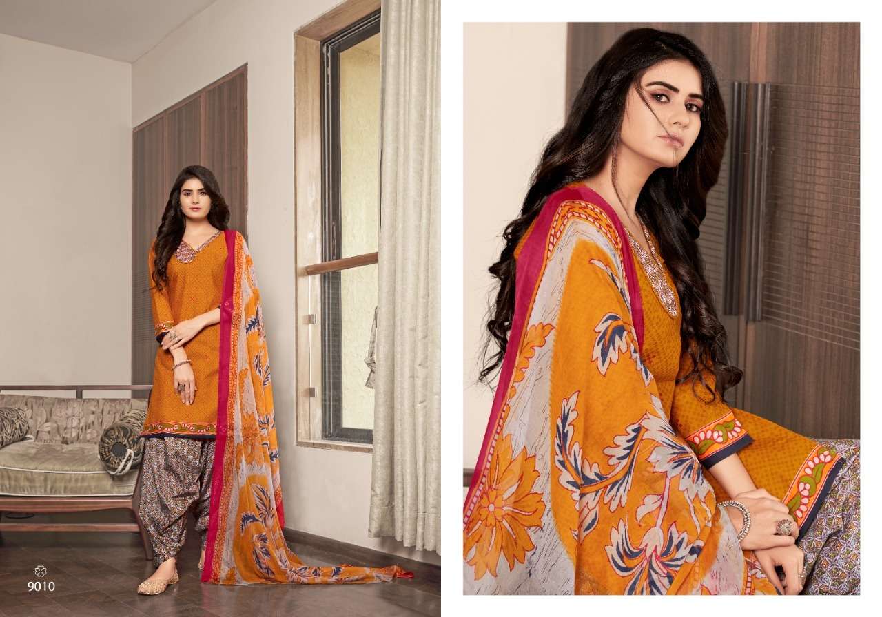 NON STOP VOL-49 BY SWEETY FASHION 9001 TO 9012 SERIES BEAUTIFUL SUITS COLORFUL STYLISH FANCY CASUAL WEAR & ETHNIC WEAR SOFT COTTON PRINT DRESSES AT WHOLESALE PRICE