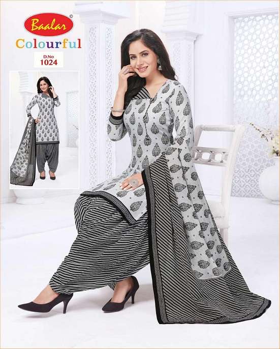 COLOURFUL VOL-10 REMIX BY BAALAR BEAUTIFUL STYLISH SUITS FANCY COLORFUL CASUAL WEAR & ETHNIC WEAR & READY TO WEAR PURE COTTON DRESSES AT WHOLESALE PRICE