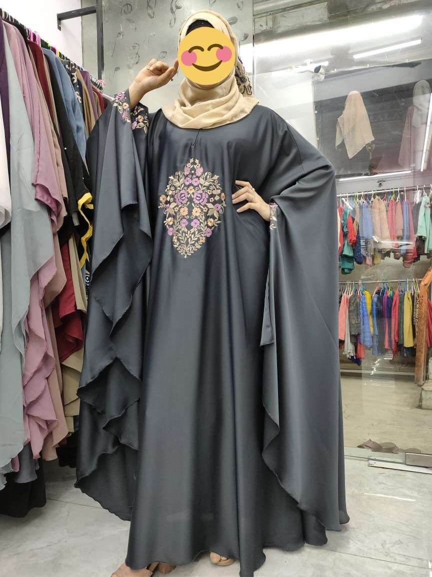 IRANI MULTI COLOUR BOOTA NIDA BY FASHID WHOLESALE 01 TO 05 SERIES BEAUTIFUL STYLISH FANCY COLORFUL CASUAL WEAR & ETHNIC WEAR FANCY BURQA AT WHOLESALE PRICE