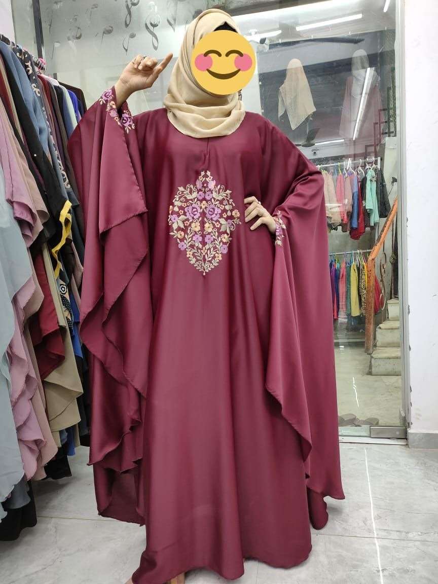 IRANI MULTI COLOUR BOOTA NIDA BY FASHID WHOLESALE 01 TO 05 SERIES BEAUTIFUL STYLISH FANCY COLORFUL CASUAL WEAR & ETHNIC WEAR FANCY BURQA AT WHOLESALE PRICE