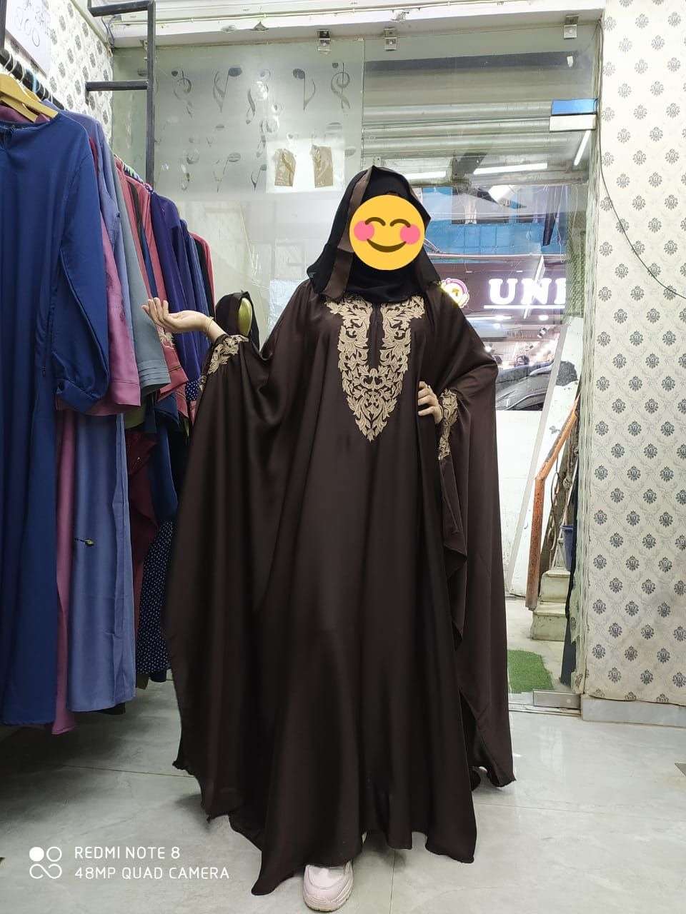 IRANI GEOMETRY NIDA VOL-2 BY FASHID WHOLESALE 201 TO 206 SERIES BEAUTIFUL STYLISH FANCY COLORFUL CASUAL WEAR & ETHNIC WEAR FANCY BURQA AT WHOLESALE PRICE