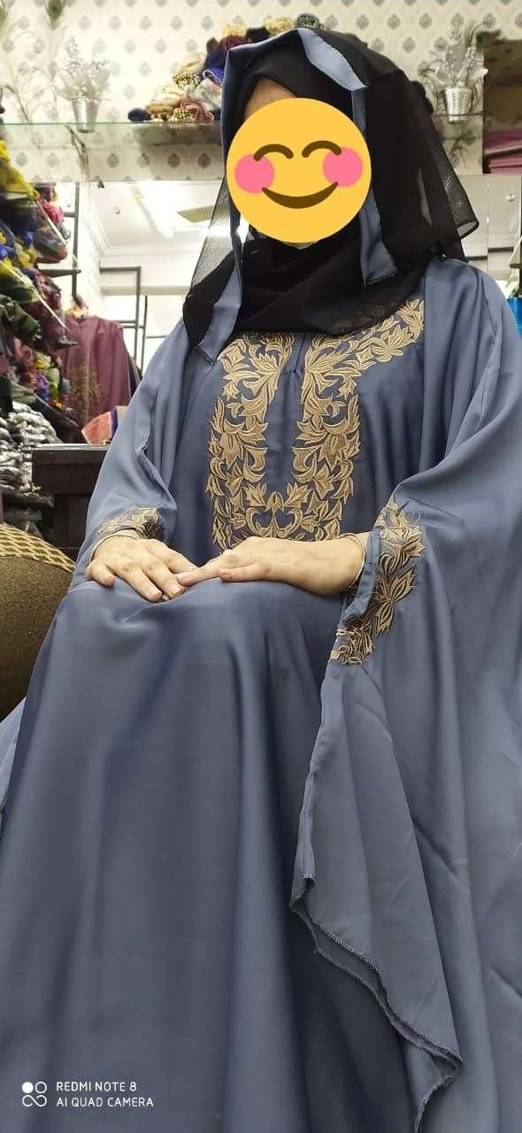 IRANI GEOMETRY NIDA VOL-2 BY FASHID WHOLESALE 201 TO 206 SERIES BEAUTIFUL STYLISH FANCY COLORFUL CASUAL WEAR & ETHNIC WEAR FANCY BURQA AT WHOLESALE PRICE
