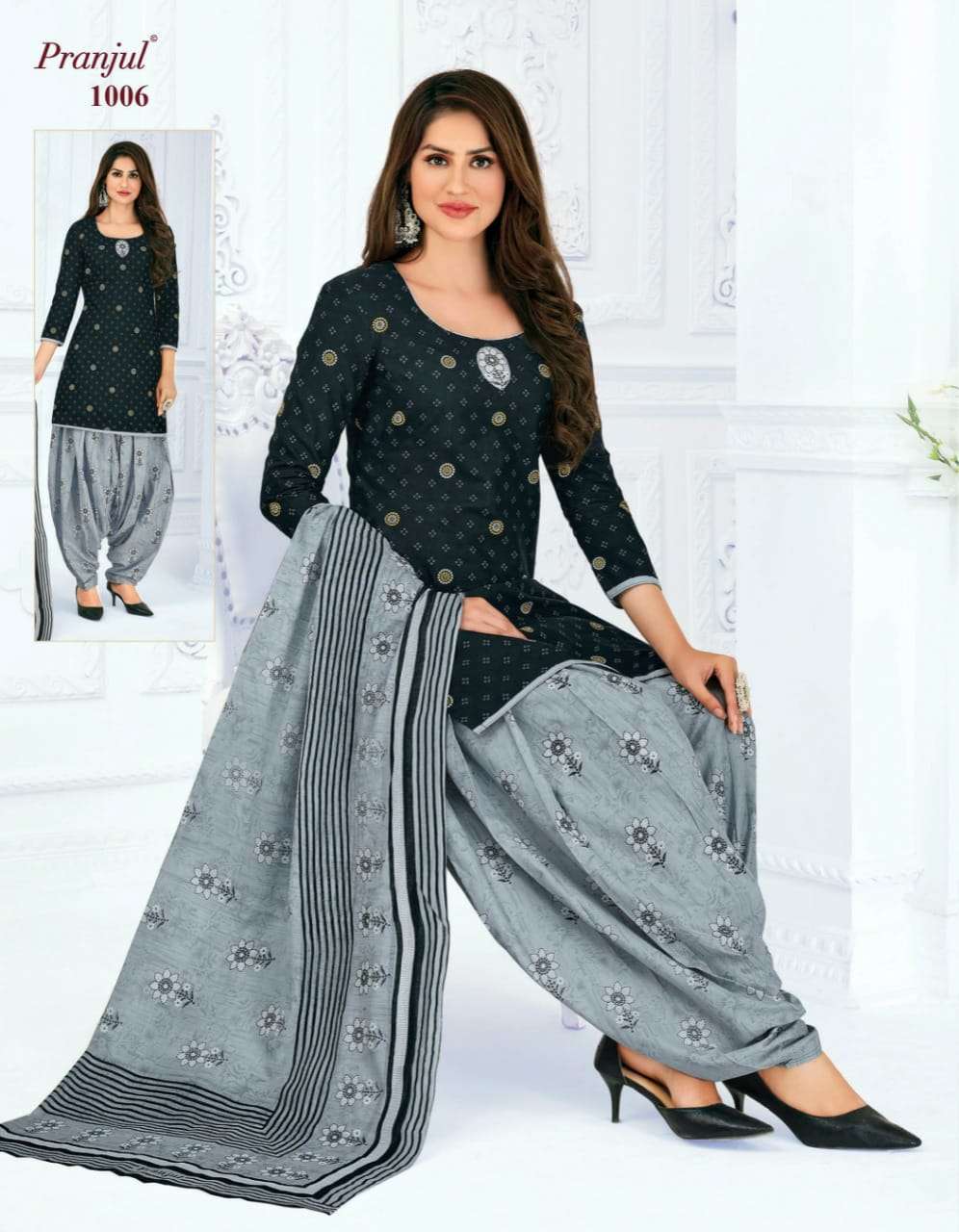 PRIYANKA VOL-10 NX BY PRANJUL BEAUTIFUL SUITS STYLISH FANCY COLORFUL CASUAL WEAR & ETHNIC WEAR PURE COTTON PRINTED DRESSES AT WHOLESALE PRICE