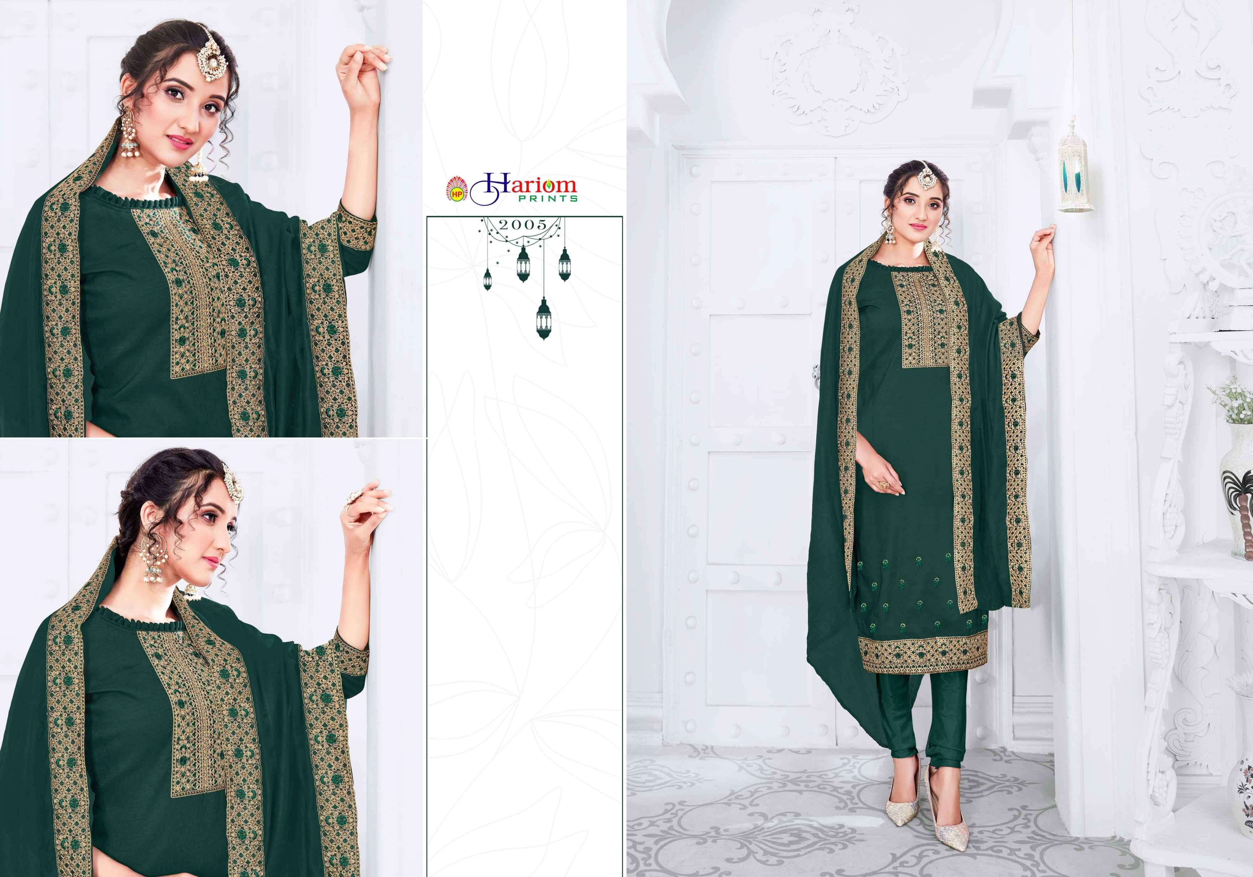 REHNUMA BY HARIOM PRINTS 2001 TO 2006 SERIES BEAUTIFUL STYLISH SUITS FANCY COLORFUL CASUAL WEAR & ETHNIC WEAR & READY TO WEAR SOFT VISCOSE SLUB DRESSES AT WHOLESALE PRICE