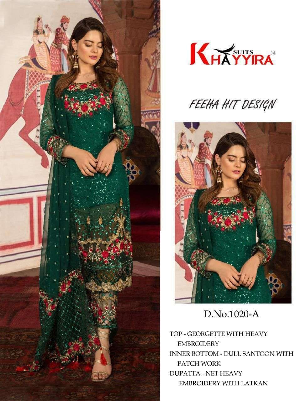 KHAYYIRA HIT COLLECTION VOL-11 BY KHAYYIRA BEAUTIFUL COLORFUL STYLISH FANCY CASUAL WEAR & ETHNIC WEAR & READY TO WEAR FANCY DRESSES AT WHOLESALE PRICE