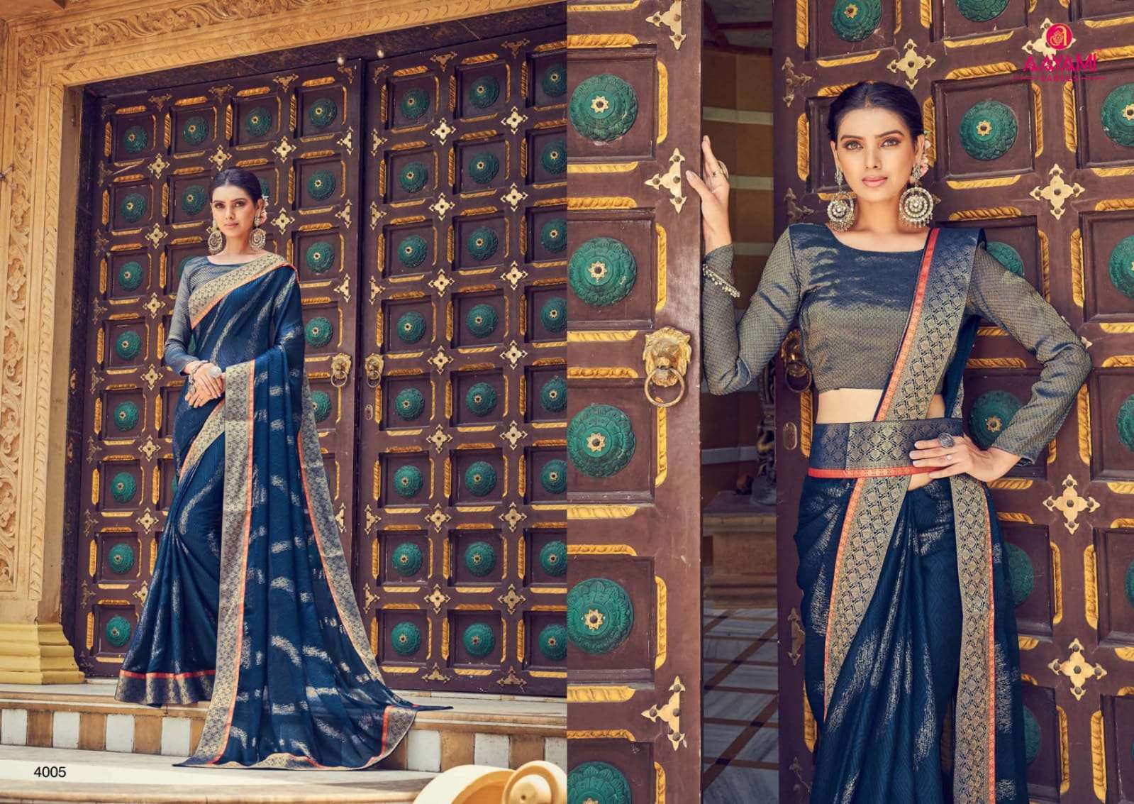 ADVIKA BY AAYAMI 4001 TO 4012 SERIES INDIAN TRADITIONAL WEAR COLLECTION BEAUTIFUL STYLISH FANCY COLORFUL PARTY WEAR & OCCASIONAL WEAR GEORGETTE SAREES AT WHOLESALE PRICE