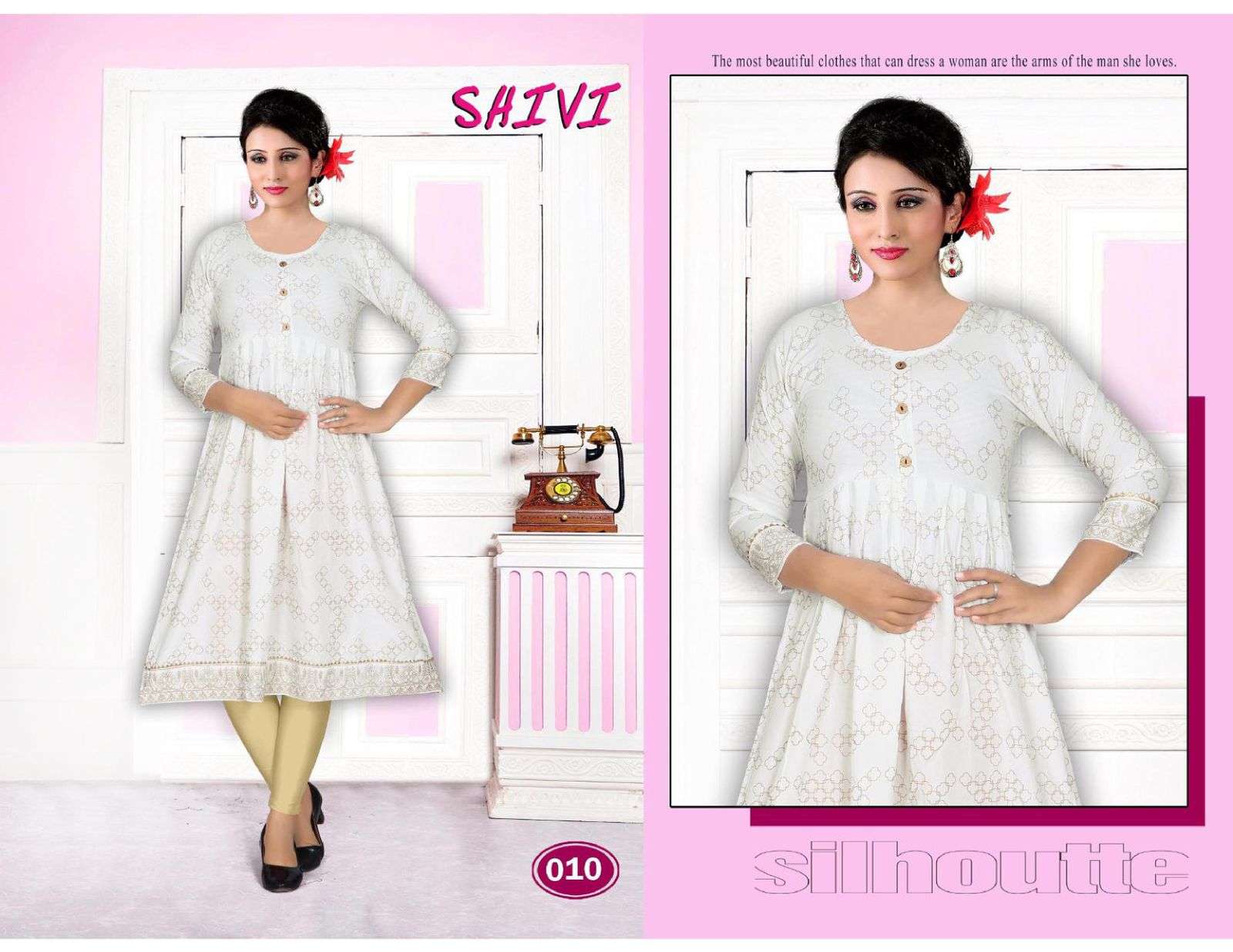 SHIVI VOL-2 BY BEAUTY QUEEN 001 TO 010 SERIES DESIGNER STYLISH FANCY COLORFUL BEAUTIFUL PARTY WEAR & ETHNIC WEAR COLLECTION HEAVY RAYON GOLD PRINT KURTIS AT WHOLESALE PRICE