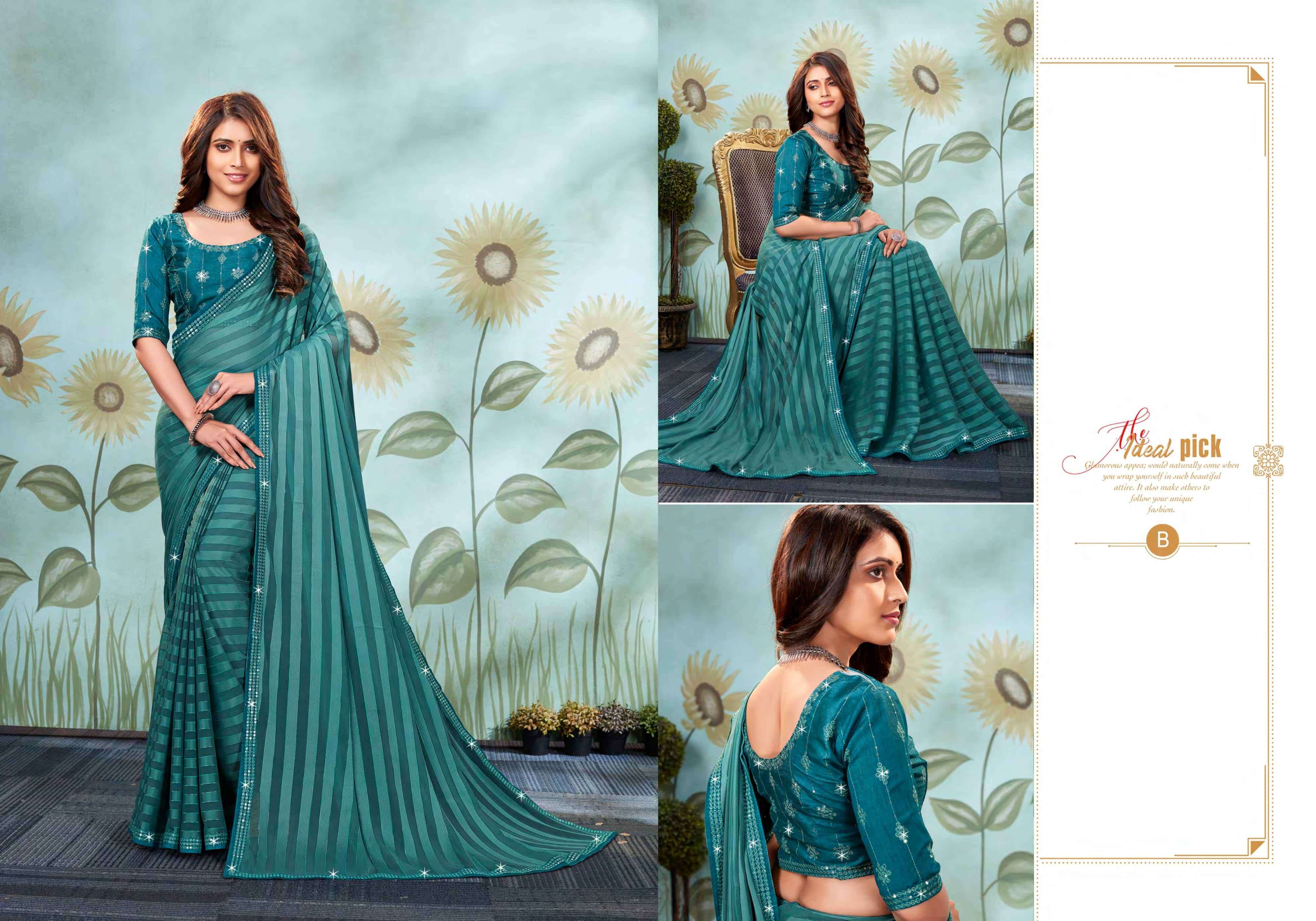 MASTANI BY SHRAVYA FASHION A TO H SERIES INDIAN TRADITIONAL WEAR COLLECTION BEAUTIFUL STYLISH FANCY COLORFUL PARTY WEAR & OCCASIONAL WEAR FANCY SAREES AT WHOLESALE PRICE