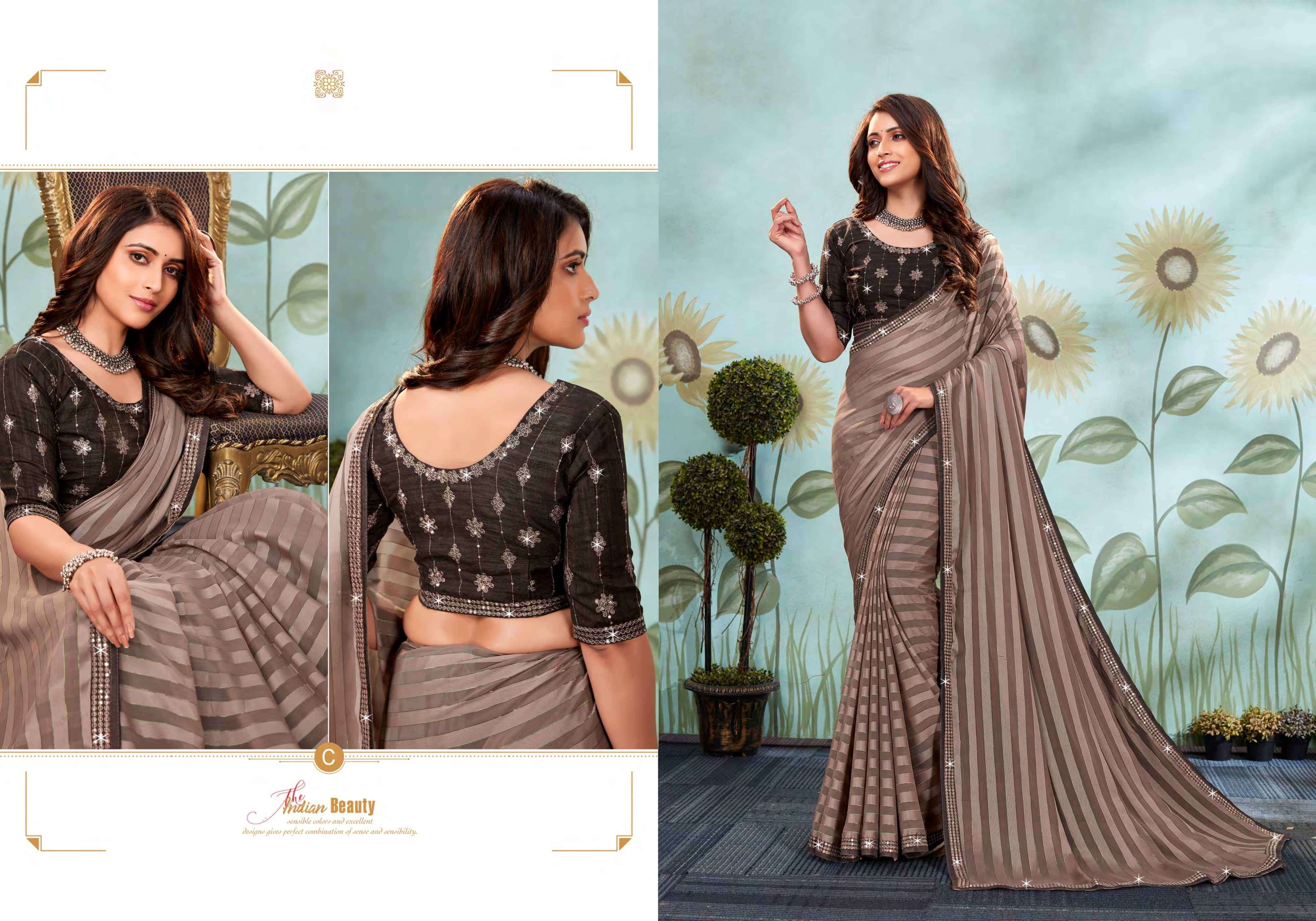 MASTANI BY SHRAVYA FASHION A TO H SERIES INDIAN TRADITIONAL WEAR COLLECTION BEAUTIFUL STYLISH FANCY COLORFUL PARTY WEAR & OCCASIONAL WEAR FANCY SAREES AT WHOLESALE PRICE