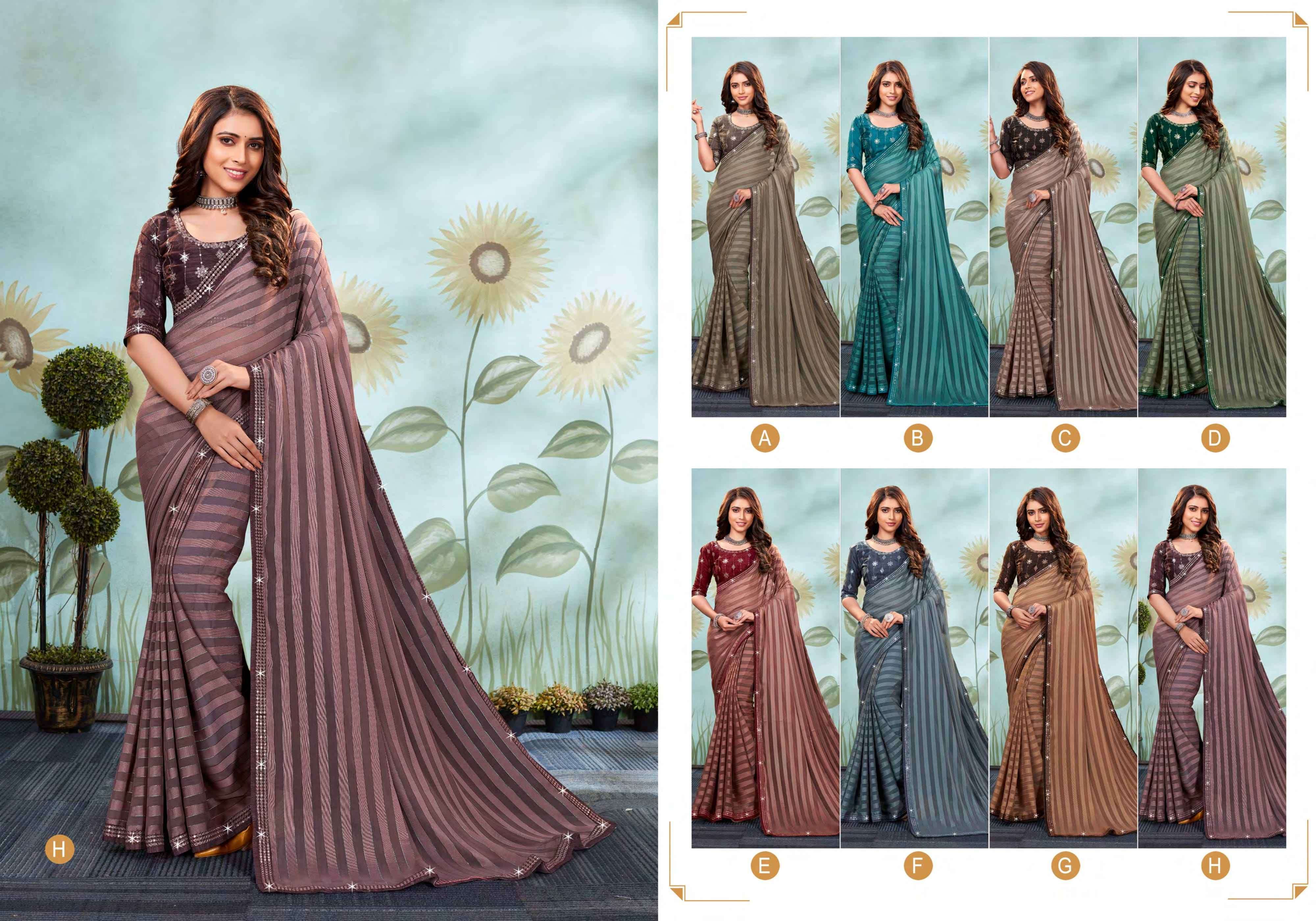 MASTANI BY SHRAVYA FASHION A TO H SERIES INDIAN TRADITIONAL WEAR COLLECTION BEAUTIFUL STYLISH FANCY COLORFUL PARTY WEAR & OCCASIONAL WEAR FANCY SAREES AT WHOLESALE PRICE