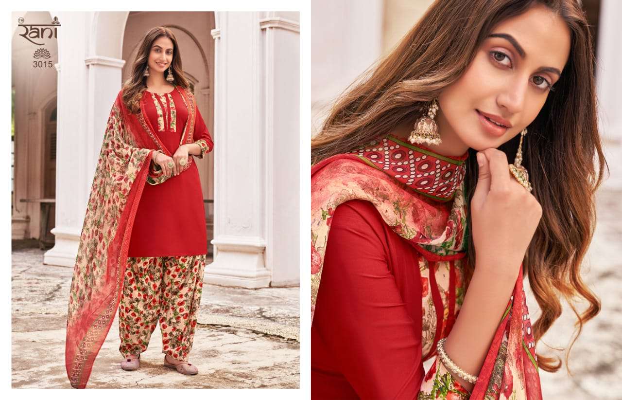 SOFIYA BY RANI FASHION 3001 TO 3016 SERIES BEAUTIFUL SUITS COLORFUL STYLISH FANCY CASUAL WEAR & ETHNIC WEAR AMERICAN CREPE PRINT DRESSES AT WHOLESALE PRICE