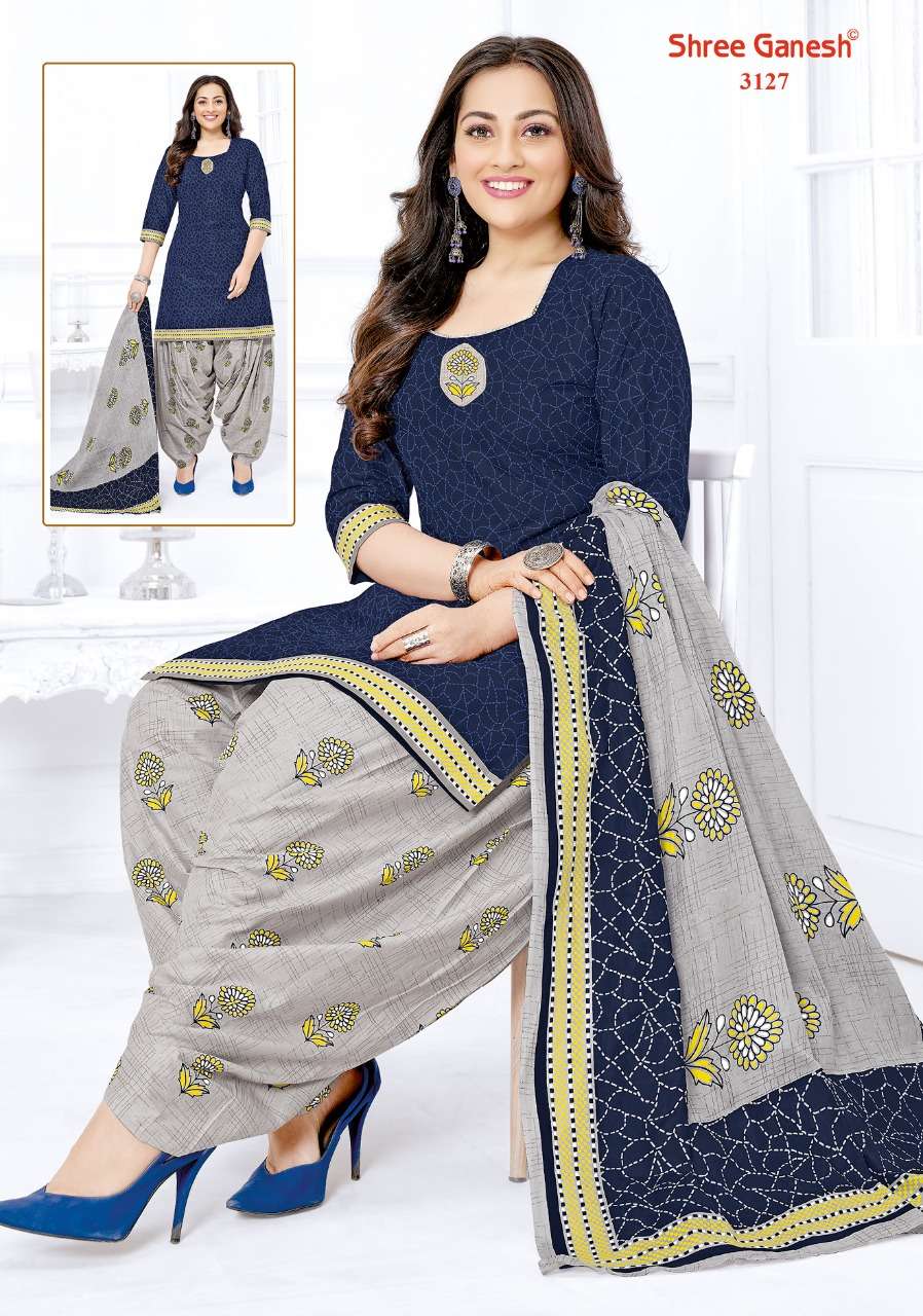 DRESS MATERIAL BY SHREE GANESH BEAUTIFUL STYLISH SUITS FANCY COLORFUL CASUAL WEAR & ETHNIC WEAR & READY TO WEAR COTTON PRINTED DRESSES AT WHOLESALE PRICE