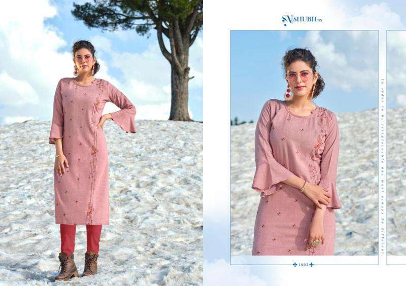 KASHMIRA BY SHUBH NX 1001 TO 1007 SERIES DESIGNER STYLISH FANCY COLORFUL BEAUTIFUL PARTY WEAR & ETHNIC WEAR COLLECTION VISCOSE EMBROIDERY KURTIS AT WHOLESALE PRICE