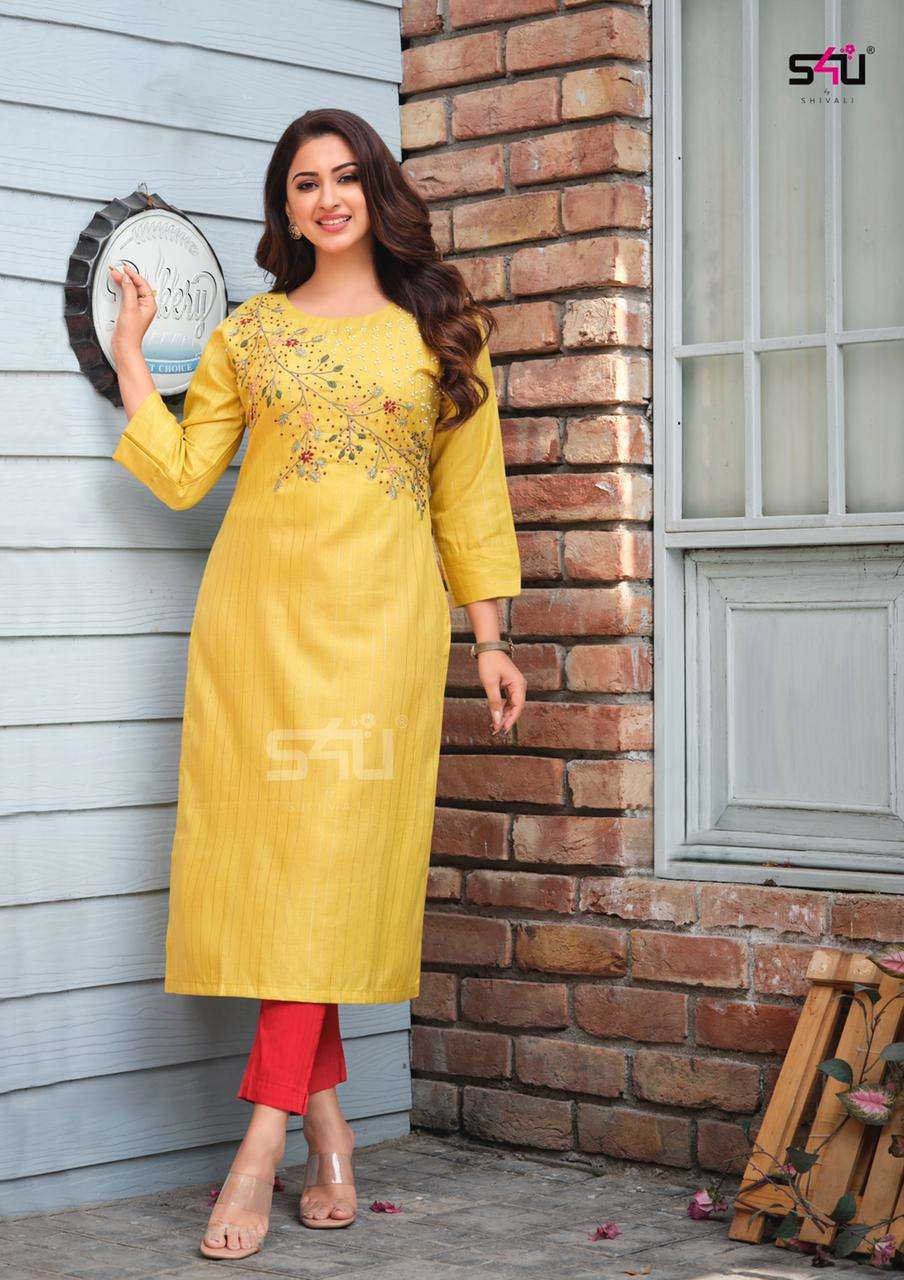 KNOTTY TALES BY 1 LOVE 01 TO 08 SERIES DESIGNER STYLISH FANCY COLORFUL BEAUTIFUL PARTY WEAR & ETHNIC WEAR COLLECTION COTTON RAYON KURTIS AT WHOLESALE PRICE