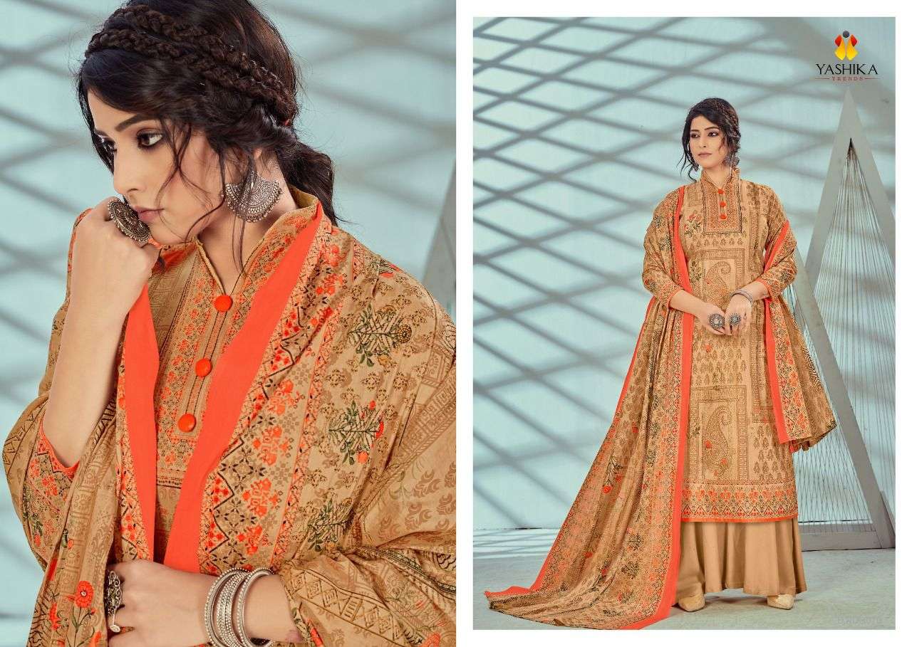 ZULFFAT VOL-3 BY YASHIKA TRENDS 3001 TO 3010 SERIES BEAUTIFUL STYLISH SUITS FANCY COLORFUL CASUAL WEAR & ETHNIC WEAR & READY TO WEAR PURE CAMBRIC PRINTED DRESSES AT WHOLESALE PRICE