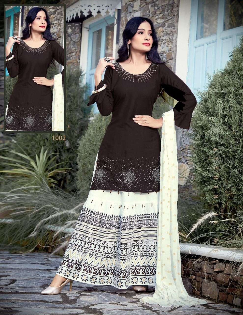 SAHINA BY PAAVI 1001 TO 1008 SERIES BEAUTIFUL SUITS COLORFUL STYLISH FANCY CASUAL WEAR & ETHNIC WEAR RAYON PRINT DRESSES AT WHOLESALE PRICE