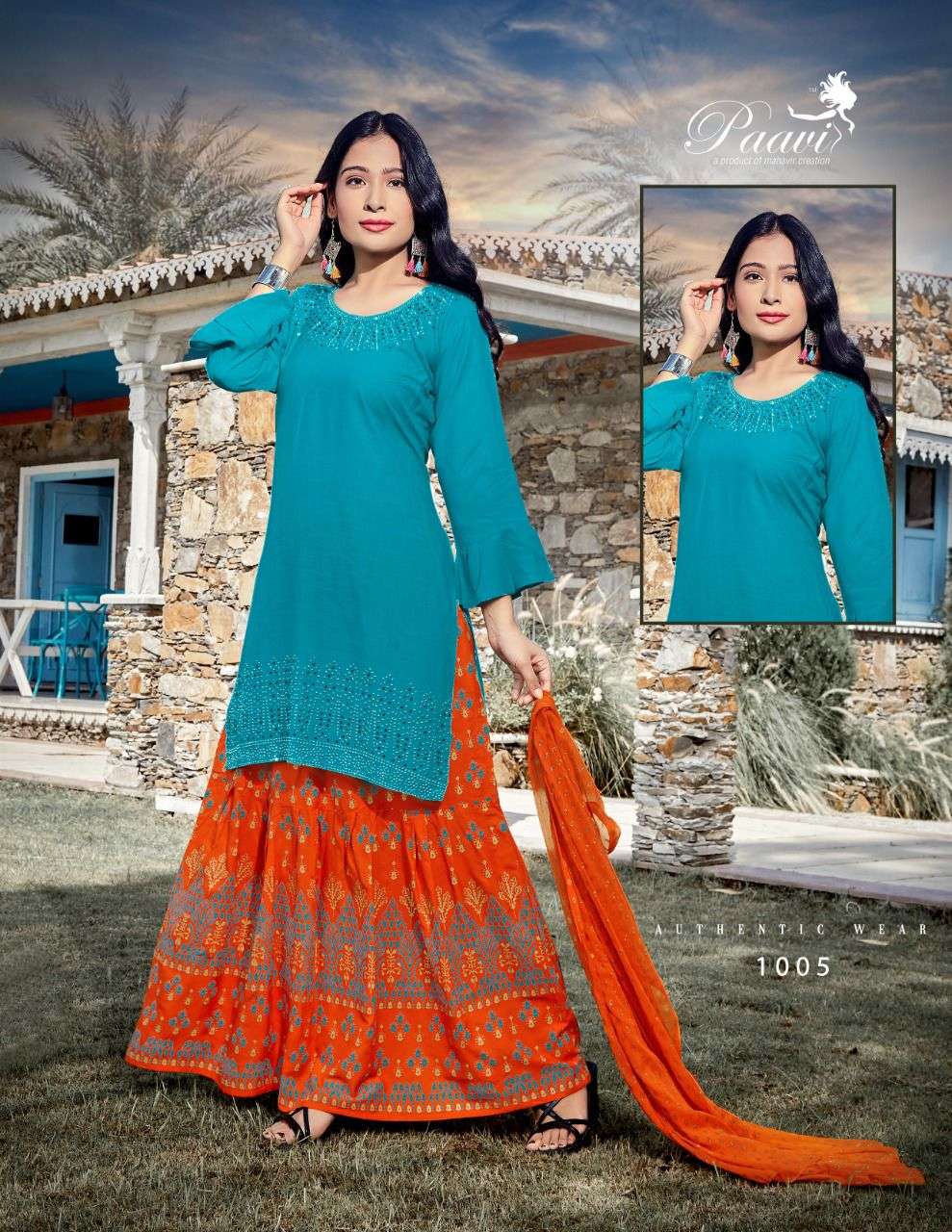 SAHINA BY PAAVI 1001 TO 1008 SERIES BEAUTIFUL SUITS COLORFUL STYLISH FANCY CASUAL WEAR & ETHNIC WEAR RAYON PRINT DRESSES AT WHOLESALE PRICE