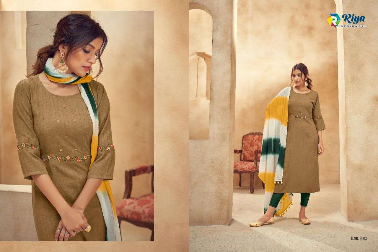 ALICE BY RIYA DESIGNER 2001 TO 2004 SERIES BEAUTIFUL SUITS COLORFUL STYLISH FANCY CASUAL WEAR & ETHNIC WEAR HEAVY RAYON EMBROIDERED DRESSES AT WHOLESALE PRICE