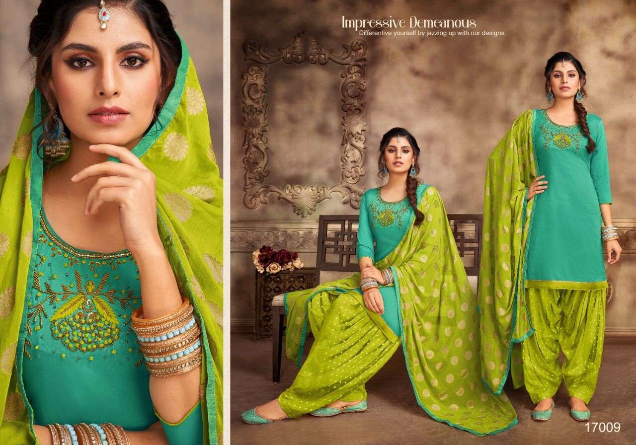 AFLATUNE VOL-16 BY KAPIL TRENDZ 17001 TO 17012 SERIES BEAUTIFUL SUITS COLORFUL STYLISH FANCY CASUAL WEAR & ETHNIC WEAR SOFT SILK WITH WORK DRESSES AT WHOLESALE PRICE