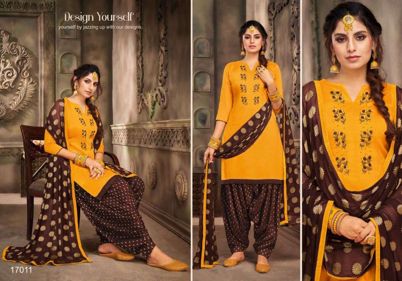 AFLATUNE VOL-16 BY KAPIL TRENDZ 17001 TO 17012 SERIES BEAUTIFUL SUITS COLORFUL STYLISH FANCY CASUAL WEAR & ETHNIC WEAR SOFT SILK WITH WORK DRESSES AT WHOLESALE PRICE