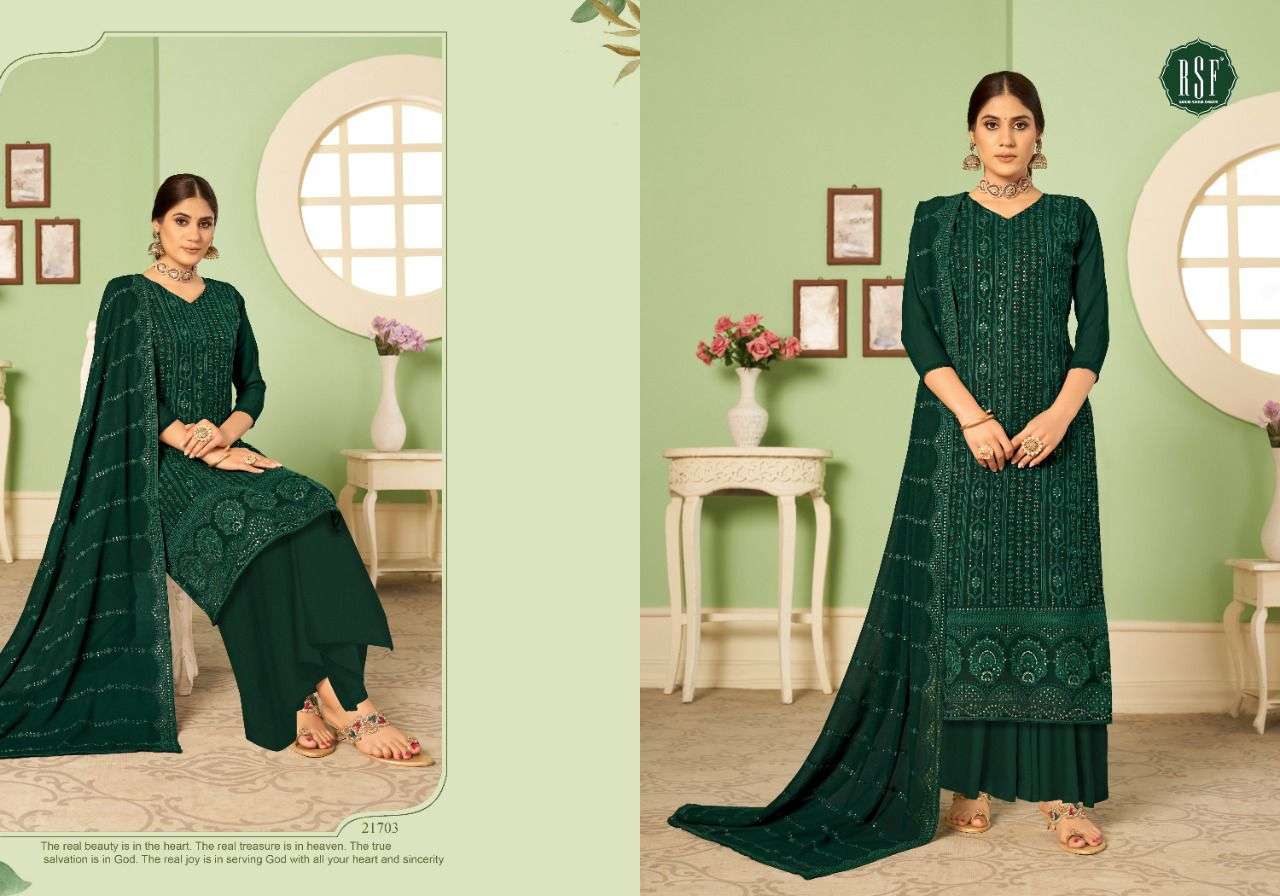 ZULFI BY RIDDHI SIDDHI FASHION 21701 TO 21704 SERIES BEAUTIFUL STYLISH SHARARA SUITS FANCY COLORFUL CASUAL WEAR & ETHNIC WEAR & READY TO WEAR PURE GEORGETTE WITH WORK DRESSES AT WHOLESALE PRICE