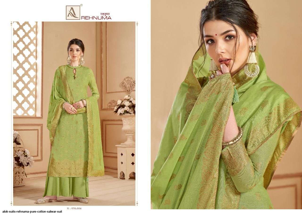 REHNUMA BY ALOK SUITS BEAUTIFUL STYLISH SUITS FANCY COLORFUL CASUAL WEAR & ETHNIC WEAR & READY TO WEAR PURE COTTON PRINTED DRESSES AT WHOLESALE PRICE