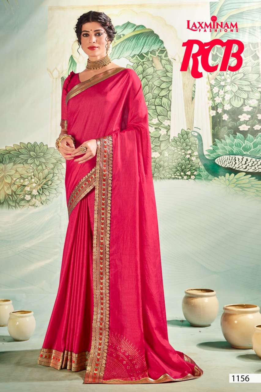 RCB BY LAXINAM 1153 TO 1160 SERIES INDIAN TRADITIONAL WEAR COLLECTION BEAUTIFUL STYLISH FANCY COLORFUL PARTY WEAR & OCCASIONAL WEAR SATIN GEORGETTE SAREES AT WHOLESALE PRICE