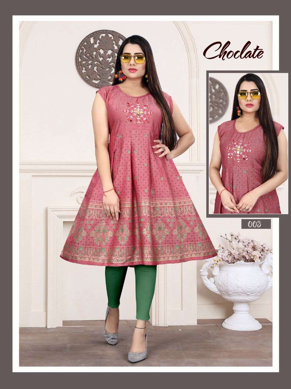 CHOCLATE BY AAGYA 001 TO 008 SERIES DESIGNER STYLISH FANCY COLORFUL BEAUTIFUL PARTY WEAR & ETHNIC WEAR COLLECTION RAYON TWO TONE KURTIS AT WHOLESALE PRICE
