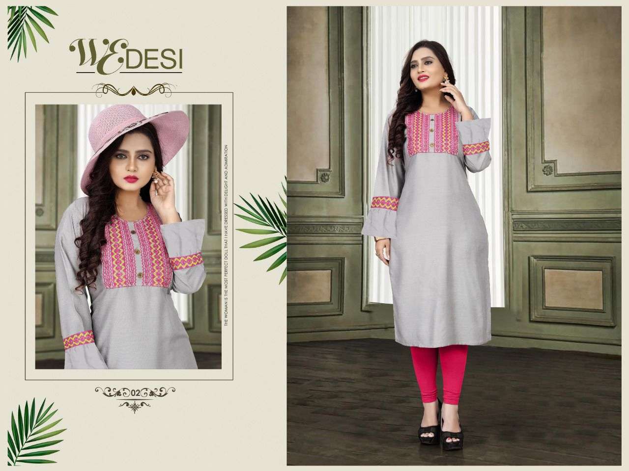 WEDESI VOL-4 BY AAGYA 01 TO 10 SERIES DESIGNER STYLISH FANCY COLORFUL BEAUTIFUL PARTY WEAR & ETHNIC WEAR COLLECTION RAYON EMBROIDERY KURTIS AT WHOLESALE PRICE