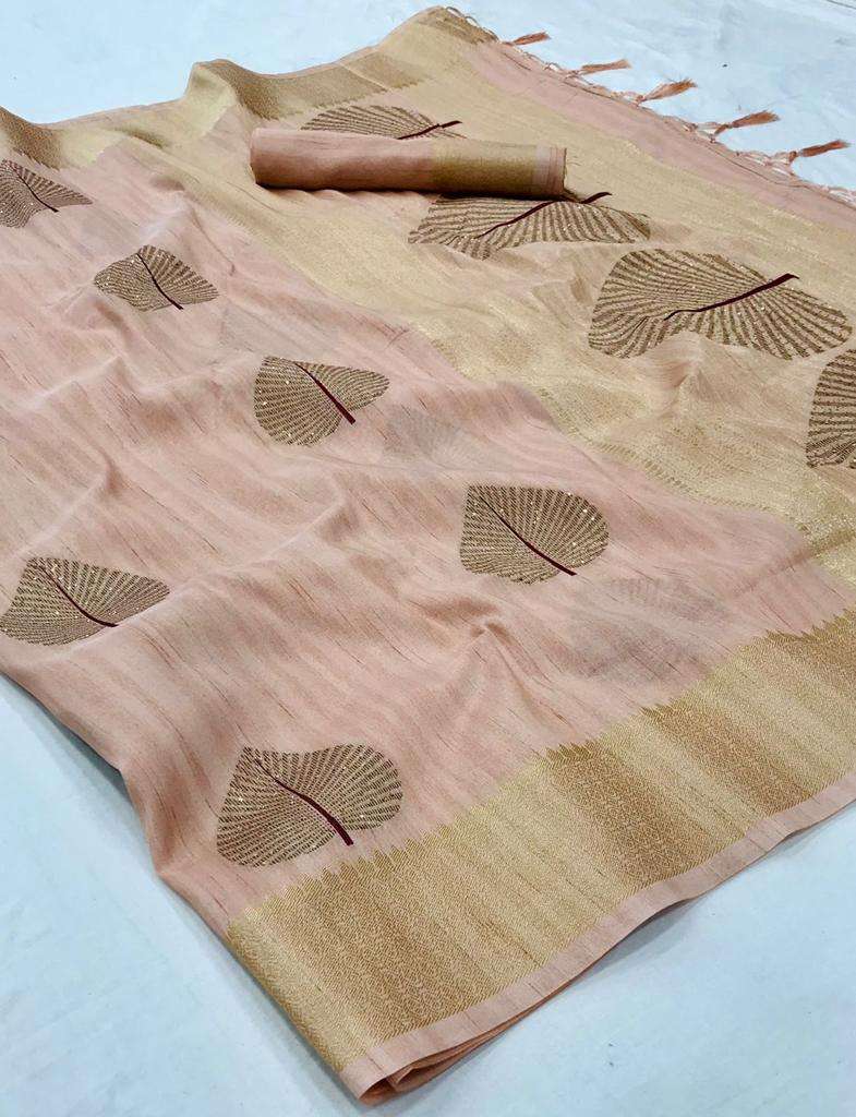 KAROLINA SILK BY RAJ TEX 225001 TO 225006 SERIES INDIAN TRADITIONAL WEAR COLLECTION BEAUTIFUL STYLISH FANCY COLORFUL PARTY WEAR & OCCASIONAL WEAR SILK SAREES AT WHOLESALE PRICE