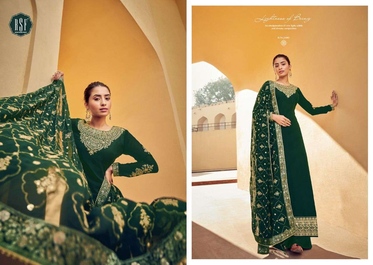 SATRANG VOL-2 BY RIDDHI SIDDHI FASHION 21601 TO 21606 SERIES BEAUTIFUL STYLISH SHARARA SUITS FANCY COLORFUL CASUAL WEAR & ETHNIC WEAR & READY TO WEAR PURE FAUX GEORGETTE DRESSES AT WHOLESALE PRICE
