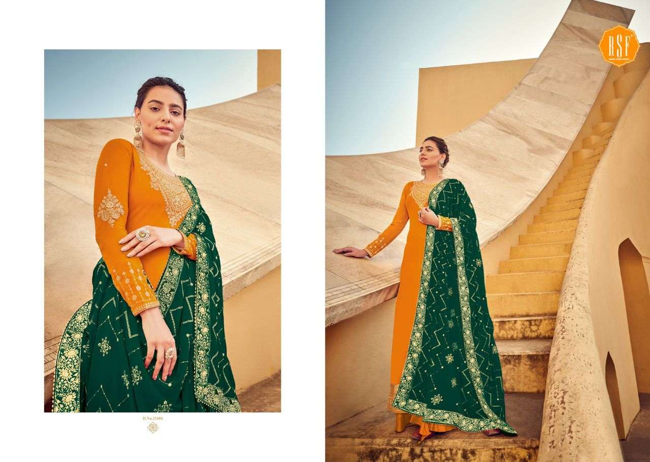 SATRANG VOL-2 BY RIDDHI SIDDHI FASHION 21601 TO 21606 SERIES BEAUTIFUL STYLISH SHARARA SUITS FANCY COLORFUL CASUAL WEAR & ETHNIC WEAR & READY TO WEAR PURE FAUX GEORGETTE DRESSES AT WHOLESALE PRICE